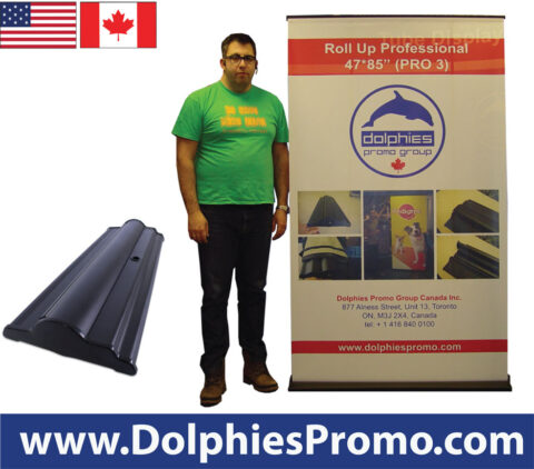 Roll Up Professional 48*85″ (PRO 3) + Printed Banner